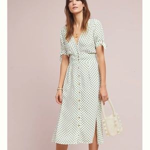 NWT Anthropologie Faithfull The Brand Lula Midi Dress Size Medium